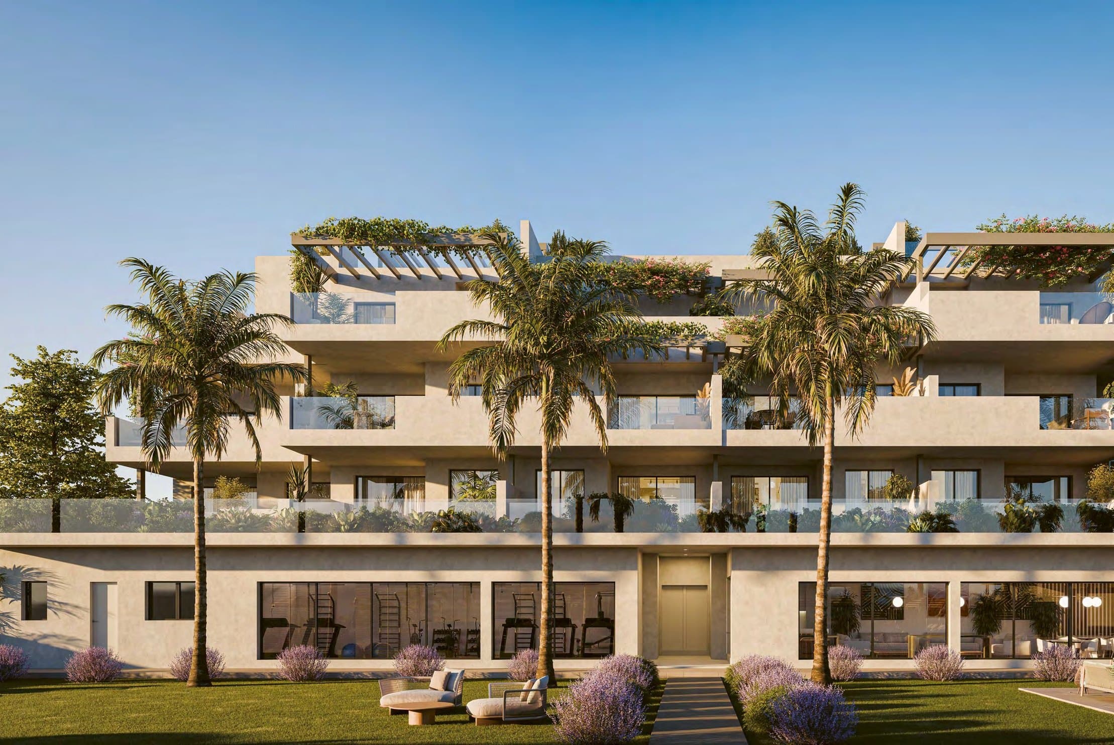 Nieuwbouwresidentie met terrassen en gemeenschappelijk zwembad aan de Costa Blanca